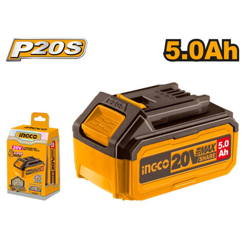 Ingco FBLI20031 Lithium Ion Battery Pack 20V 5.0Ah