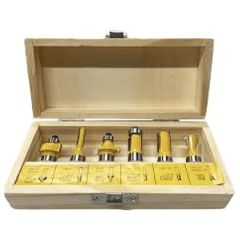 Powerhouse PH-RBSET-1/2-6 Router Bits 6pcs Set - KHM Megatools Corp. Main image