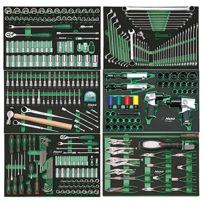 Hans FGTT-2921 Automotive Tools Set (292pcs) - KHM Megatools Corp. Main image