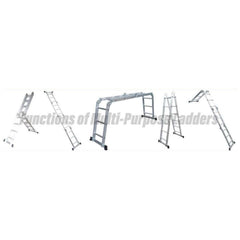 Megatools Multi-Purpose Ladder Aluminum - KHM Megatools Corp.