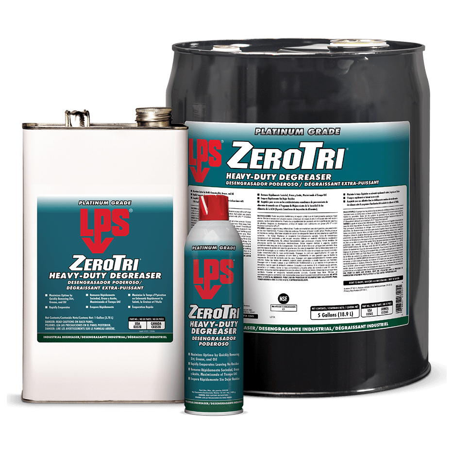 LPS ZeroTri® Heavy-Duty Degreaser/Cleaner - KHM Megatools Corp.