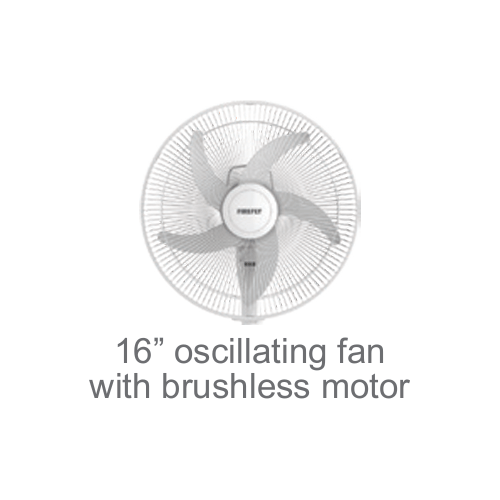 Firefly FEL633  16” Fan With Innovative Digital Display