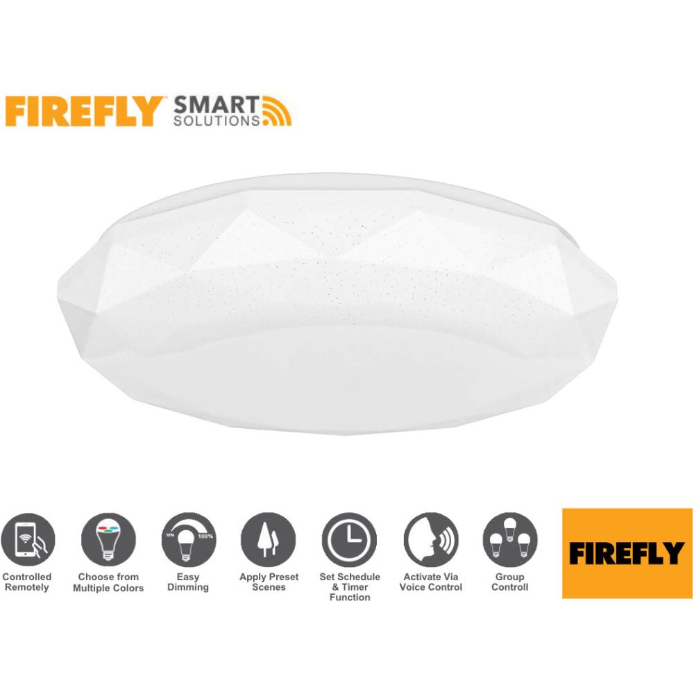 Firefly RGB Smart LED Ceiling Lamp | Firefly by KHM Megatools Corp. Main image