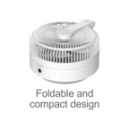 Firefly FEL661 Rechargeable Foldable Telescopic Stand Fan with Night Lamp | Firefly by KHM Megatools Corp.