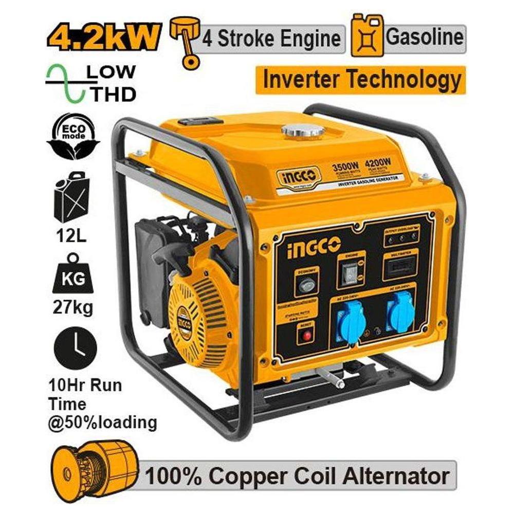 Ingco GEIF42001-5P Inverter Gasoline Generator Secondary image