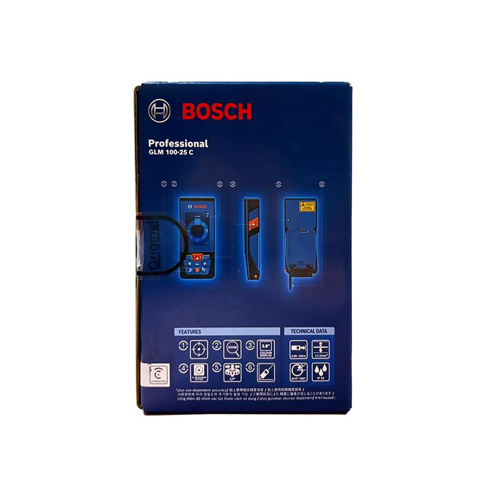Bosch GLM 100-25 C Laser Rangefinder / Distance Measurer with Camera (100 meters) - ToolsSavvy.ph