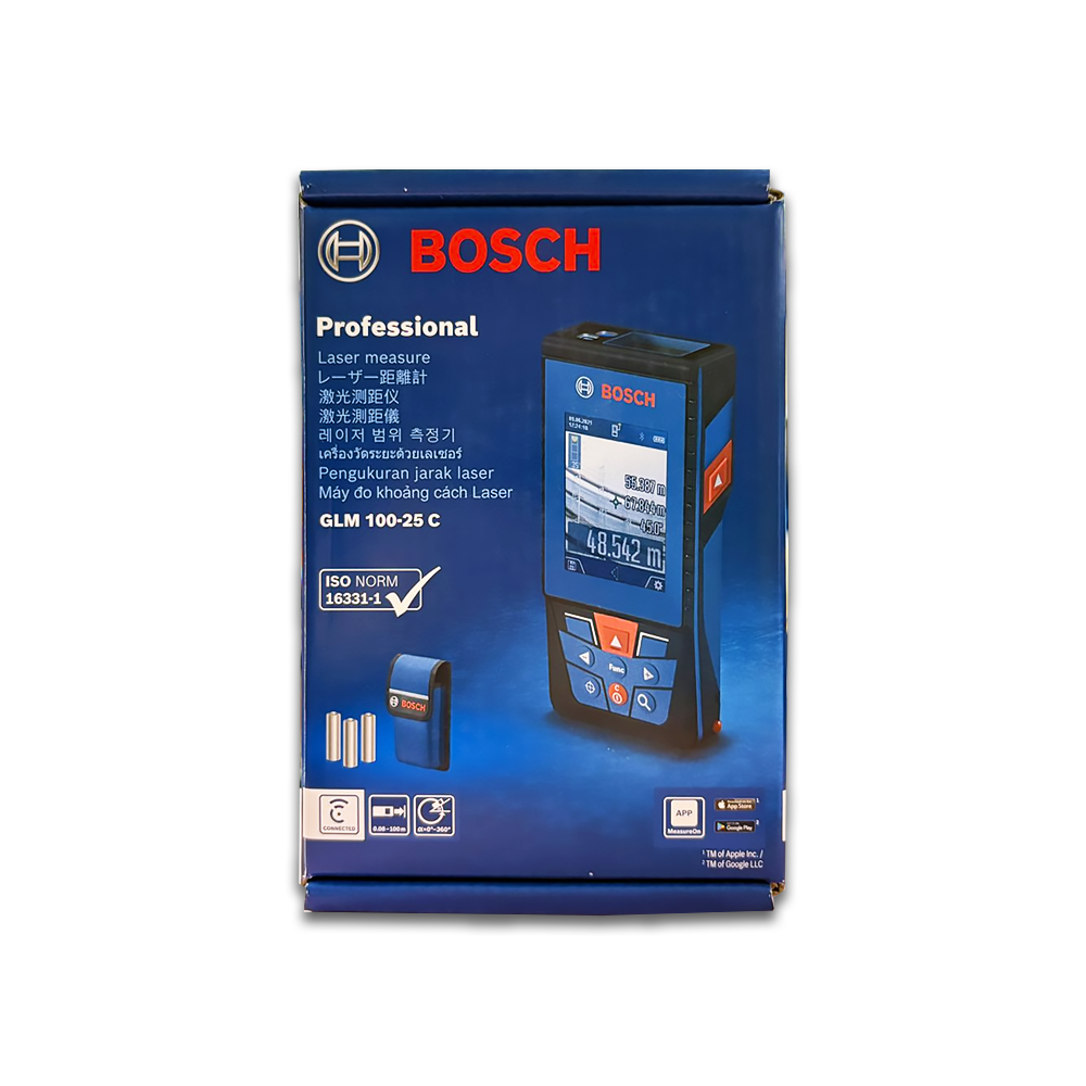 Bosch GLM 100-25 C Laser Rangefinder / Distance Measurer with Camera (100 meters) Secondary image