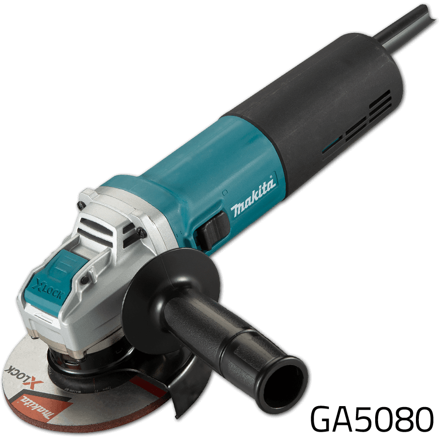 Makita GA5080 Angle Grinder 5" (X-lock) 1400W | Makita by KHM Megatools Corp. Main image