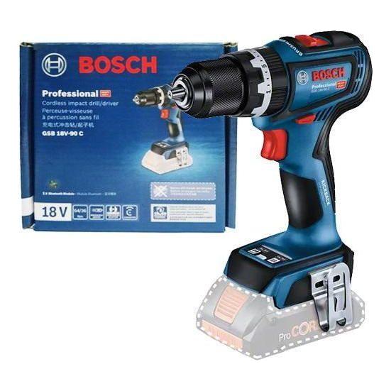Bosch GSB 18V-90 C Cordless Hammer Drill 13mm 18V (Bare) - KHM Megatools Corp. Main image