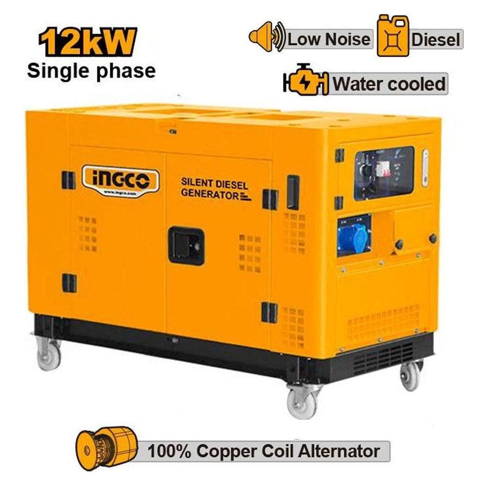 Ingco GSE150K21-5P Silent Diesel Generator 15KVA Secondary image