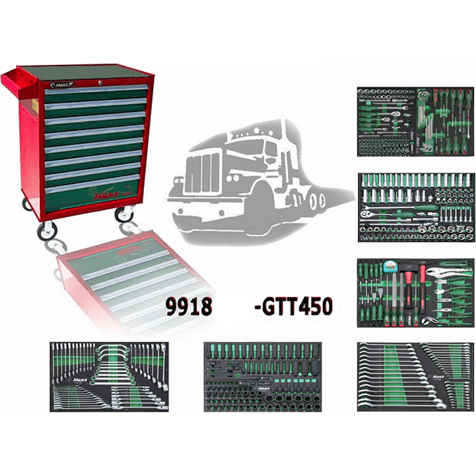 Hans FGTT-450 Automotive Tools with Cabinet (450pcs) - KHM Megatools Corp. Main image