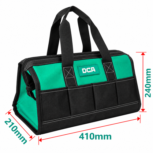 DCA A17A1702 Tool Duffle Bag 14 Pockets 16"