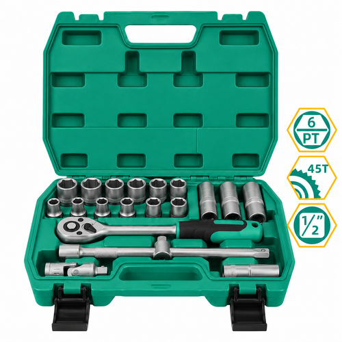 DCA A03E3901 Socket Wrench Set 20Pcs 1/2" Dr.