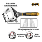Ingco HADWG0810 2-IN-1 Adjustable Wrench - KHM Megatools Corp.