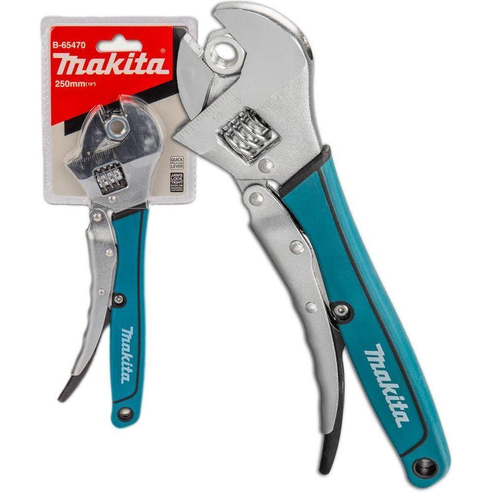 Makita B-65470 Locking Adjustable Wrench 10" (250mm) - KHM Megatools Corp. Main image