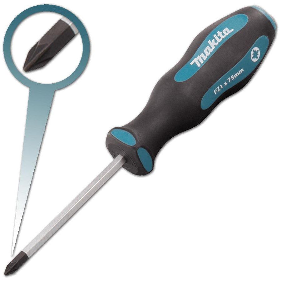 Makita Pozidriv Screwdriver (Hexagonal Shaft) - KHM Megatools Corp.