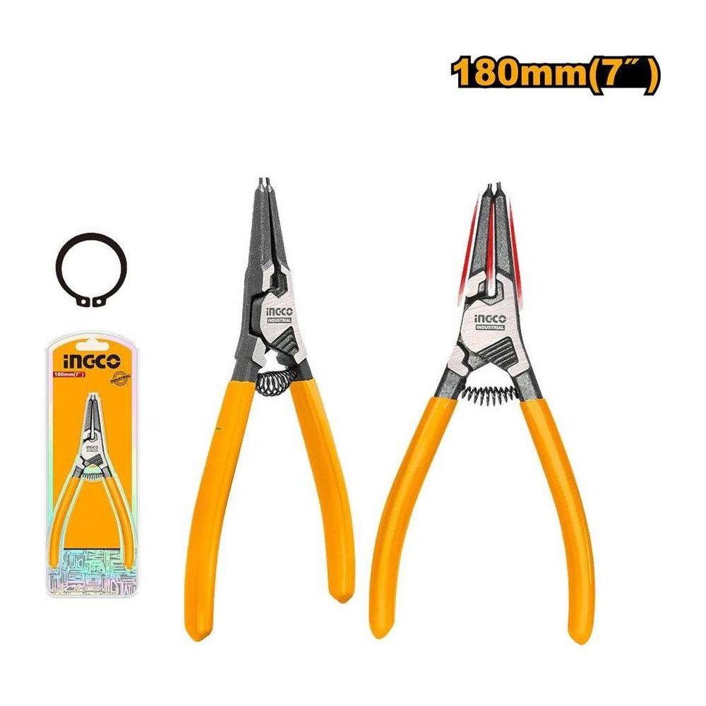 Ingco HCCP261803 Circlip Pliers 7" (Straight Head) - KHM Megatools Corp. Main image