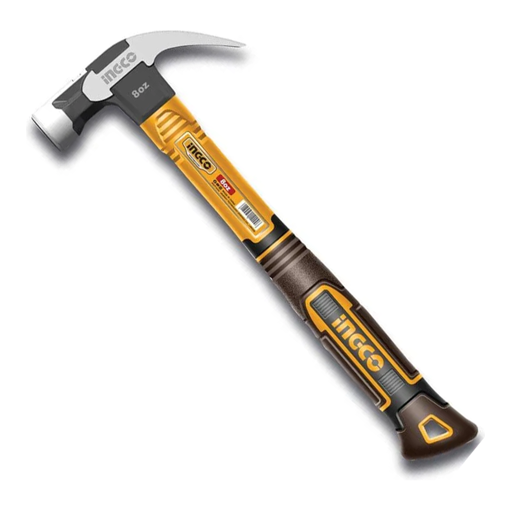 Ingco Claw Hammer Fiberglass Handle (Magnetic) | Ingco by KHM Megatools Corp.