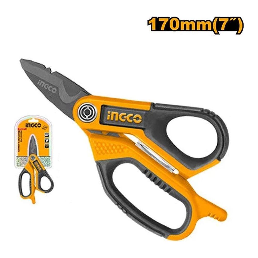 Ingco HES051708 Electrician's Scissors 7" - KHM Megatools Corp.