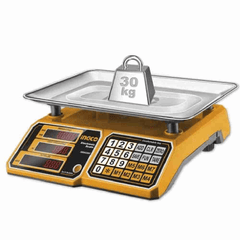 Ingco HESA3303 Electronic Digital Weighing Scale 30kg - KHM Megatools Corp.