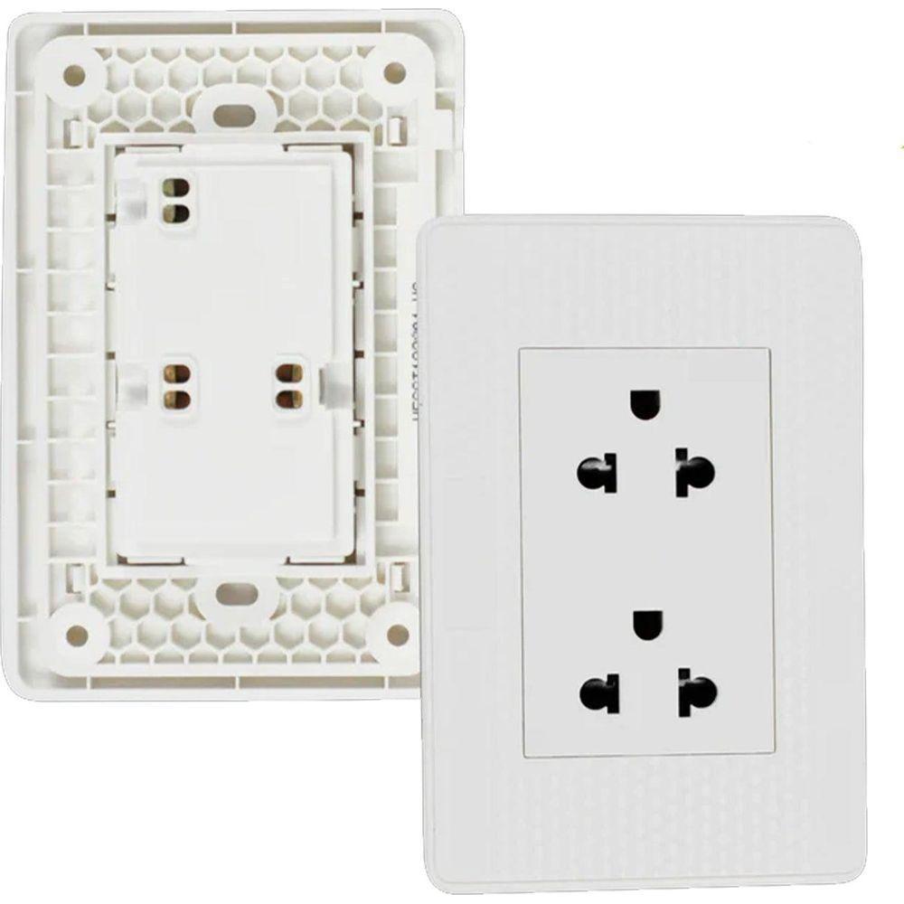 Ingco HESST183201 2 Gang Universal Electric Socket 16A 250V IHTSS - KHM Megatools Corp. Main image
