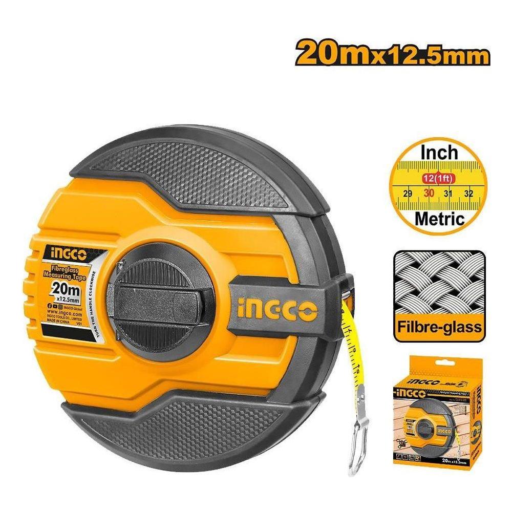 Ingco HFMT8320 Fiberglass Measuring Tape Secondary image