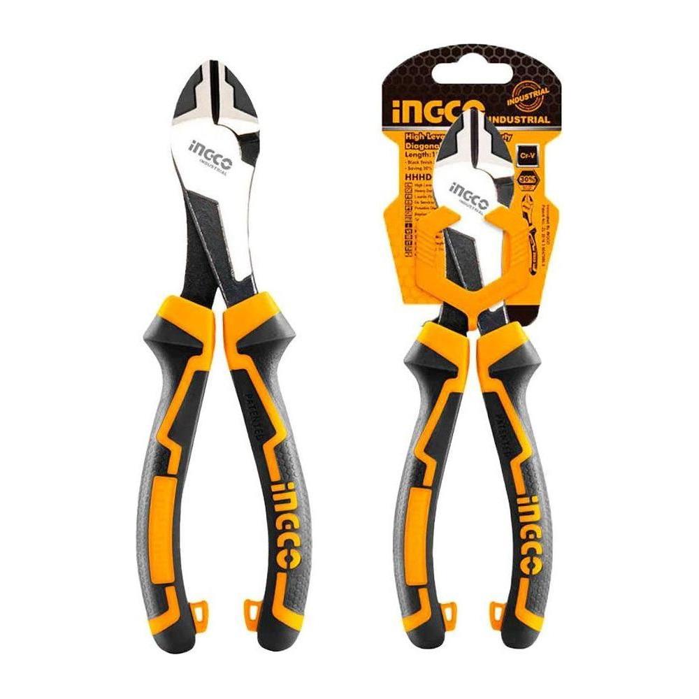 Ingco High Leverage Heavy-Duty Diagonal Cutting Pliers 7" - KHM Megatools Corp. Main image