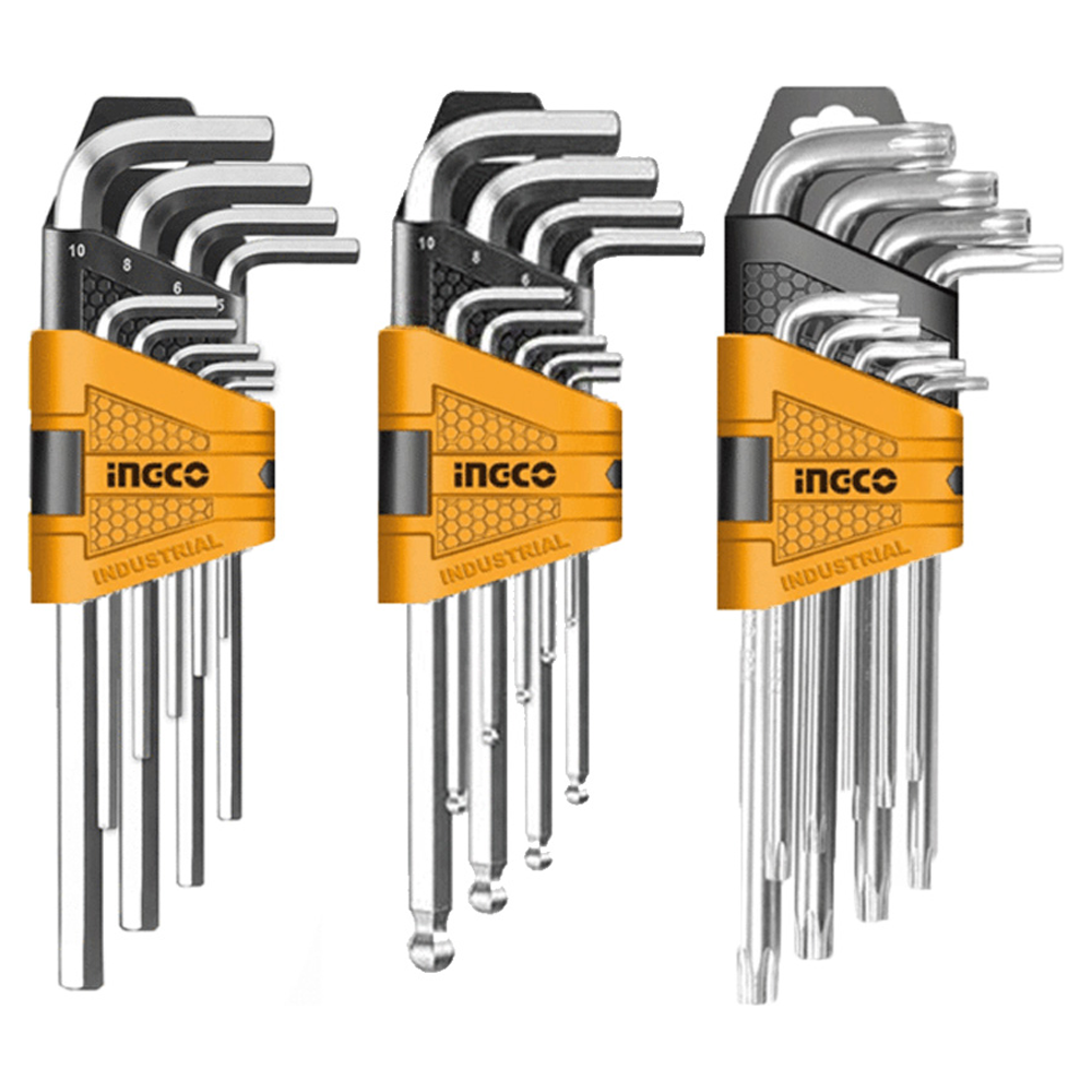 Ingco HHKSET0271 Hex And Torx Key Set 27Pcs | Ingco by KHM Megatools Corp. Main image