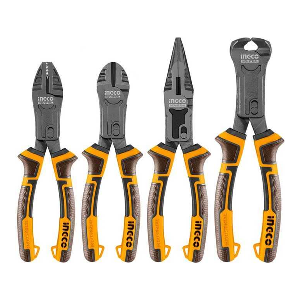Ingco HKCPS5841 Compound Action Pliers Set 4Pcs | Ingco by KHM Megatools Corp. Main image