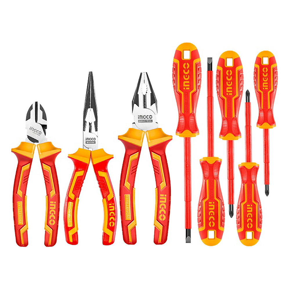 Ingco HKIST3061 Insulated Hand Tools Set 8Pcs | Ingco by KHM Megatools Corp. Main image