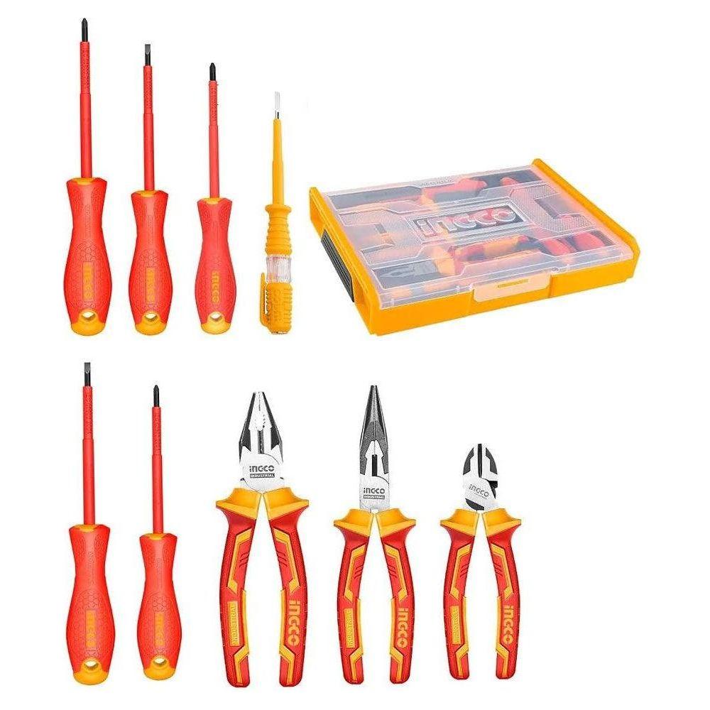 Ingco HKTV01H091 Insulated Hand Tools 9Pcs Set - KHM Megatools Corp. Main image