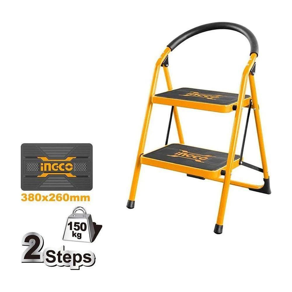 Ingco HLAD09021 Steel Ladder 2 Steps Secondary image