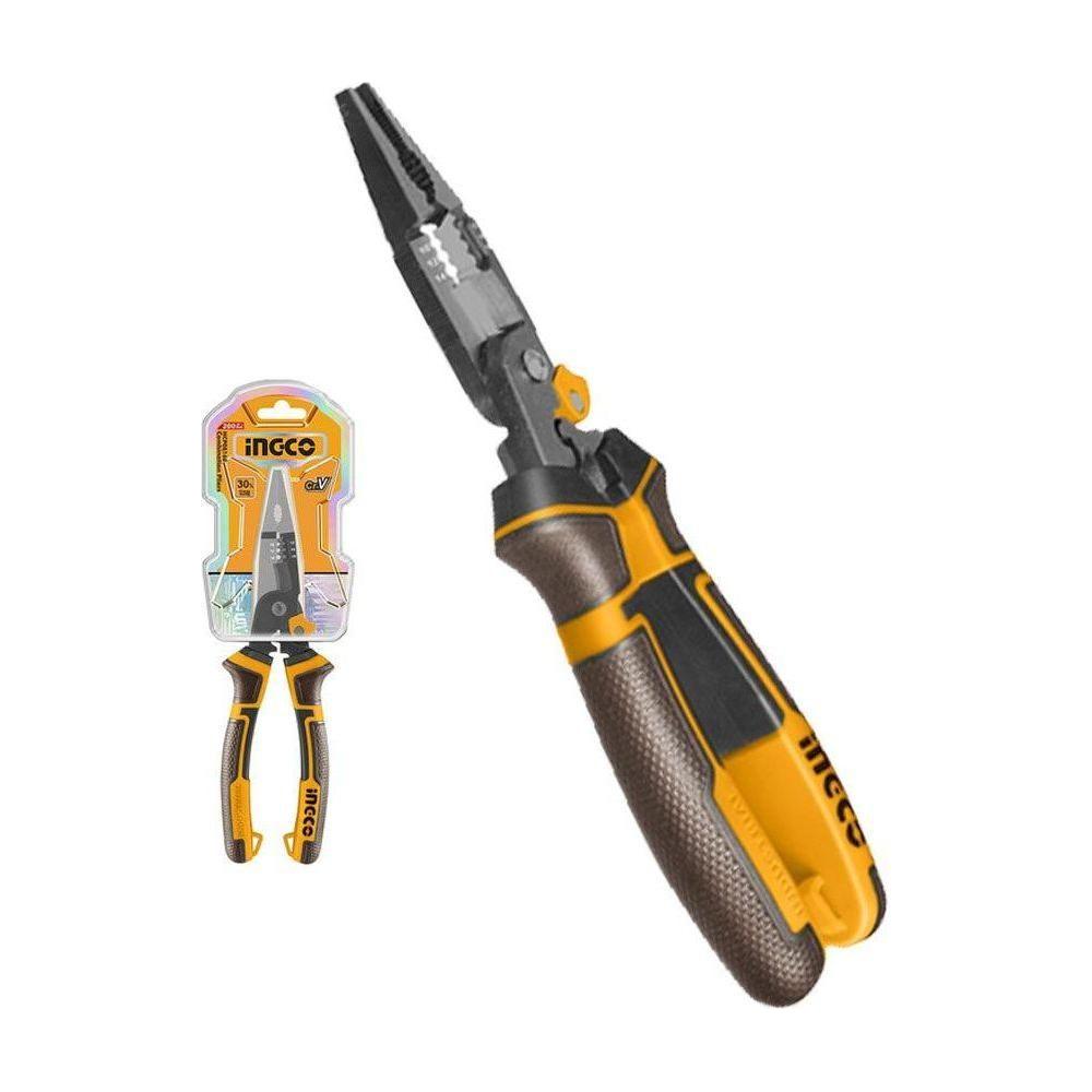 Ingco HMFLNP28200 6in1 Multi-Function Long Nose Plier - KHM Megatools Corp. Main image