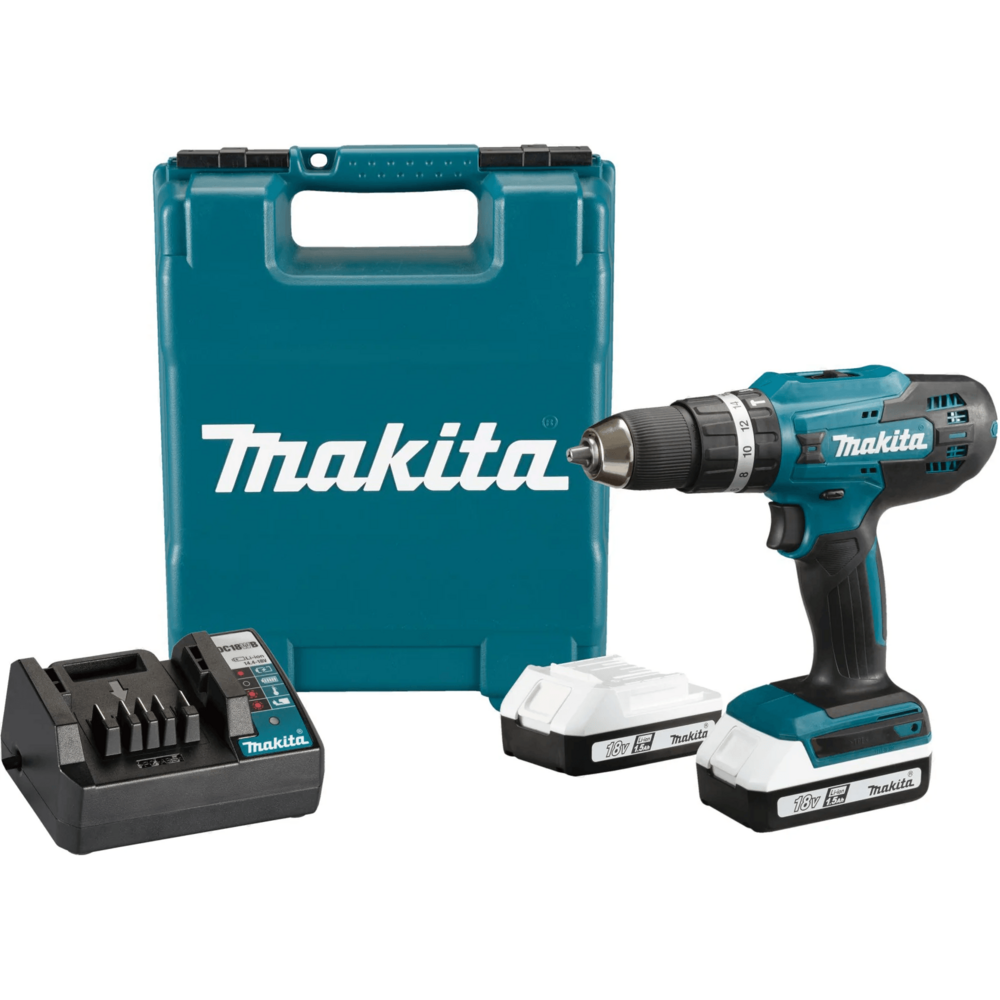 Makita HP488D002 18V Cordless Hammer Drill 13mm (G-Series) [Kit] - KHM Megatools Corp. Main image