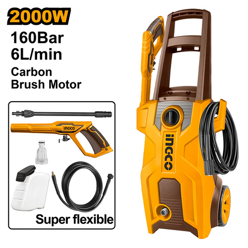 Ingco HPWR20018P High Pressure Washer 2000W