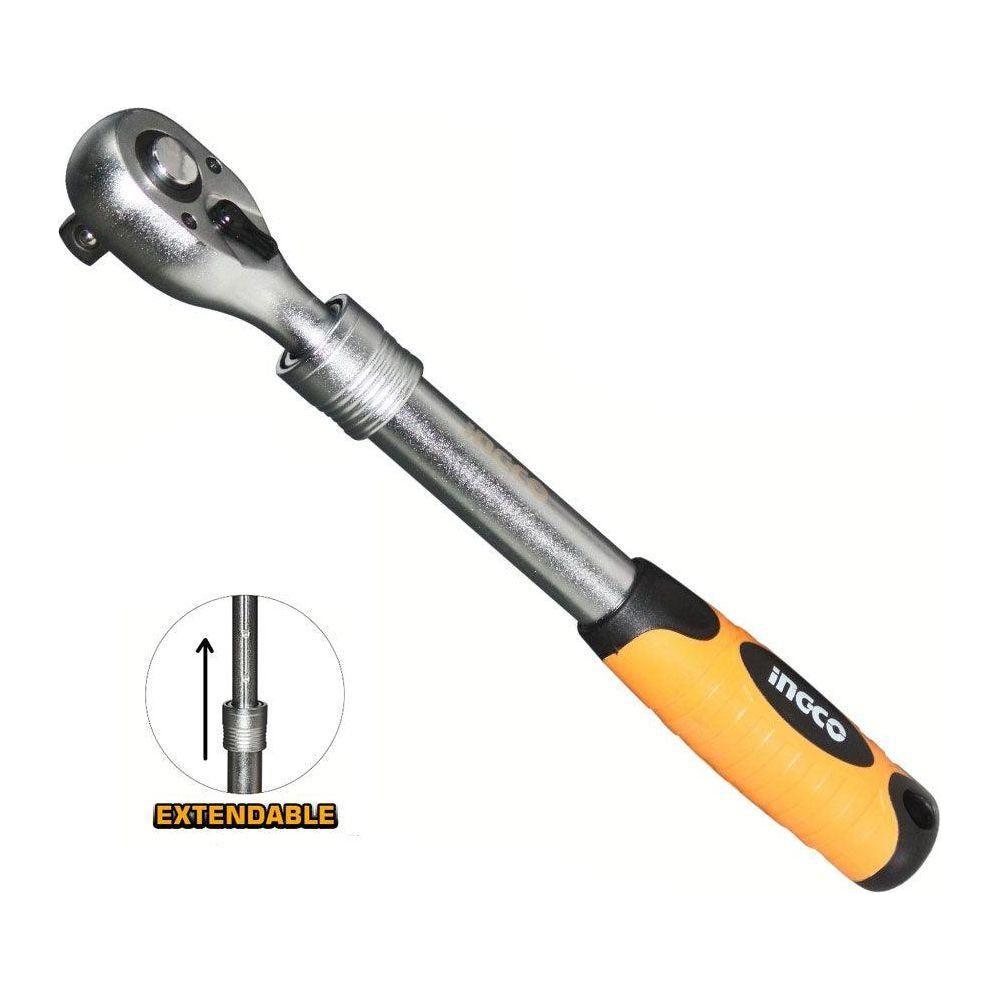 Ingco HRTH08128L 1/2" Extendable Rachet Wrench - KHM Megatools Corp. Main image