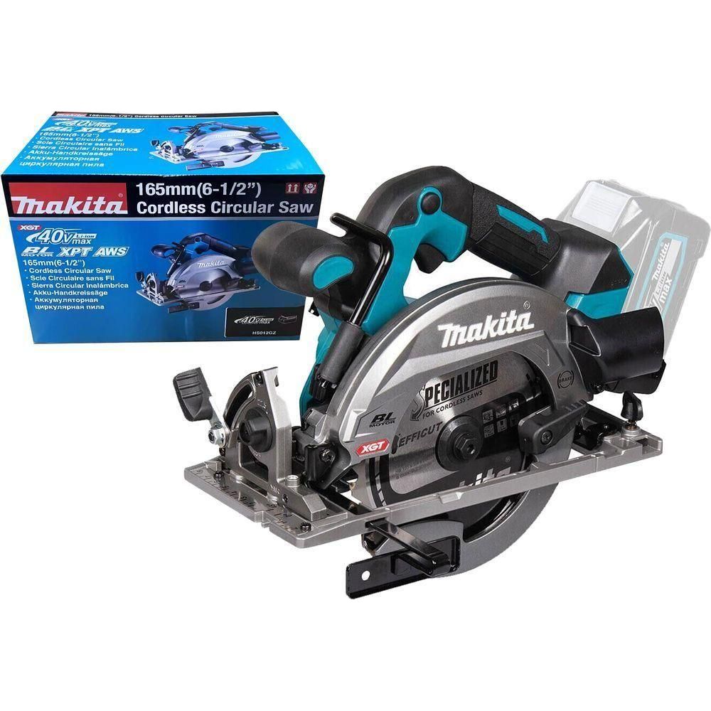 Makita HS012GZ 40V Cordless Circular Saw 6-1/2" (XGT) [Bare] - KHM Megatools Corp. Main image