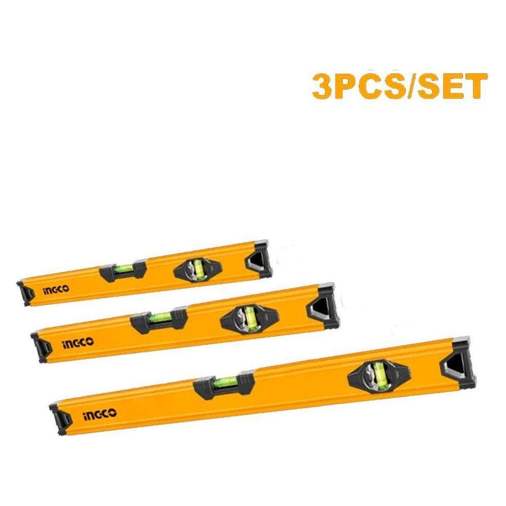Ingco HSL10403 Spirit Level 3Pcs Set - KHM Megatools Corp. Main image
