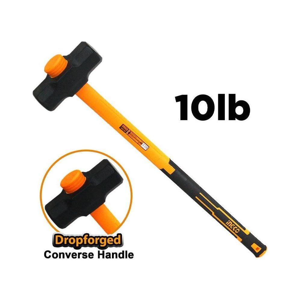 Ingco HSM01108D Sledge Hammer 10Lb (Converse Handle) - KHM Megatools Corp. Main image