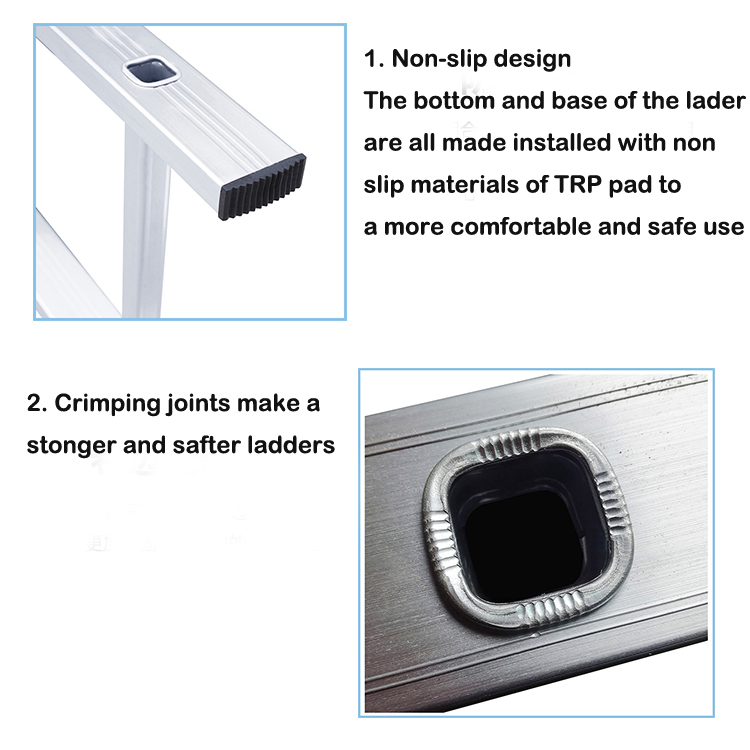Miller ARL-300 Rescue Single Aluminum Ladder with Hook (Fire Exit) Secondary image