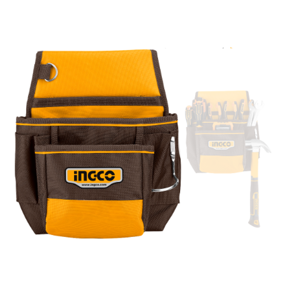Ingco HTBP010128 Tool Belt Pouch / Tool Bag 9 Pockets | Ingco by KHM Megatools Corp. Main image