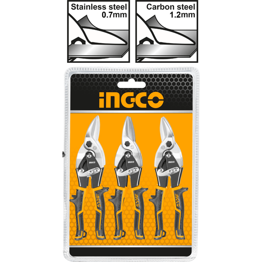 Ingco HTSNK0110 Aviation Snip Set 10" - KHM Megatools Corp.