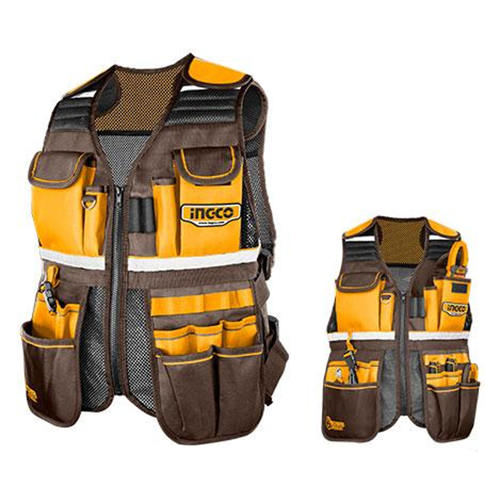 Ingco HTVT09028 Tool Vest 48x60x3CM | Ingco by KHM Megatools Corp. Main image