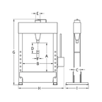Compac Hydraulic Press, Air Operated 25–100 Ton - ToolsSavvy.ph