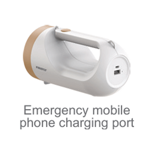 Firefly FEL567 Handheld Rechargeable Flashlight with Mobile Phone Charger Secondary image