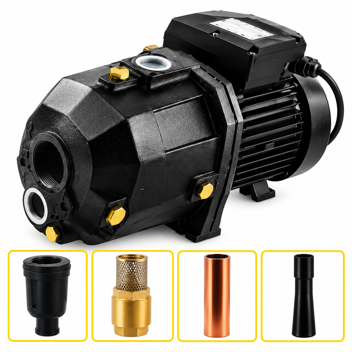 Megatools DP255 Aqua Deep Well Water Pump (Twin Pipe 4") - ToolsSavvy.ph Main image
