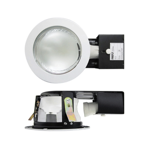 Firefly FD361WH4 Horizontal Downlight Recessed Type with Partial Frosted Glass | Firefly by KHM Megatools Corp. Main image