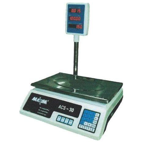 Maxim MX-PCS30T Electronic Price Computing Weighing Scale - KHM Megatools Corp. Main image