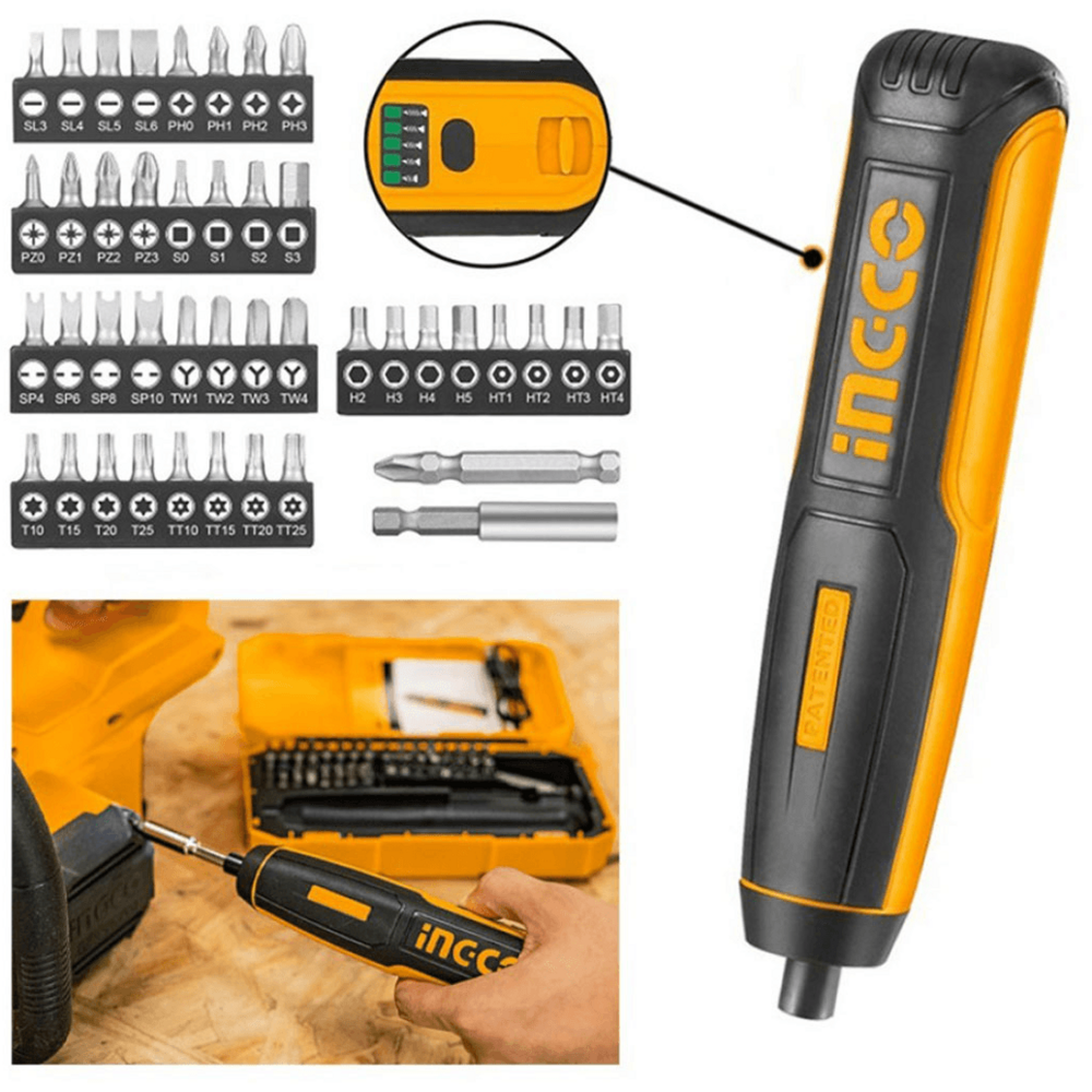 Ingco CSDLI0403 4V Cordless Screwdriver - KHM Megatools Corp.