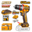 Ingco CDLI205582 Brushless Cordless Li-ion Drill 20V Kit